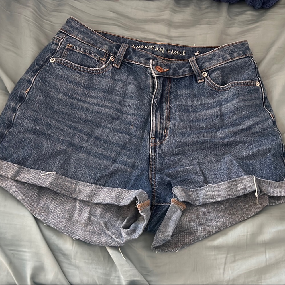 American Eagle Outfitters High Waist Denim Shorts